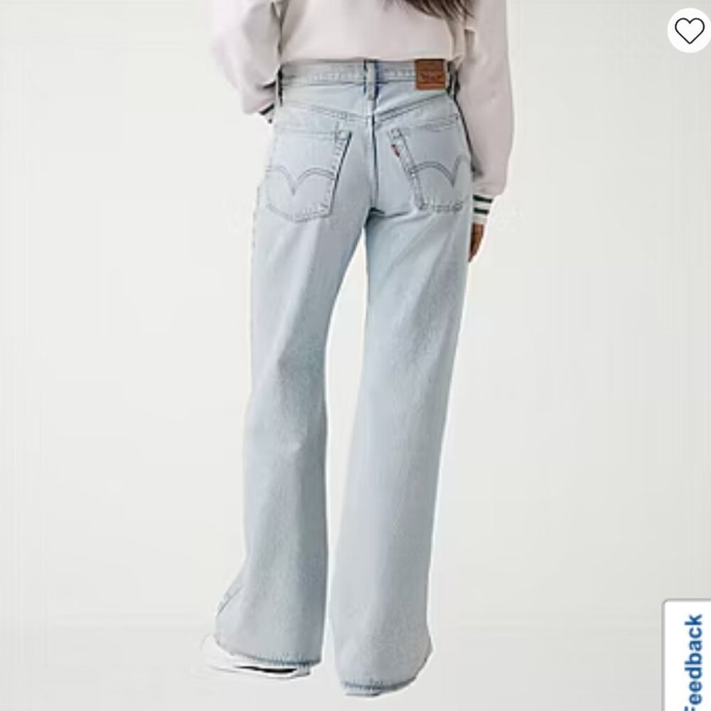 Levi's middy loose boot jean